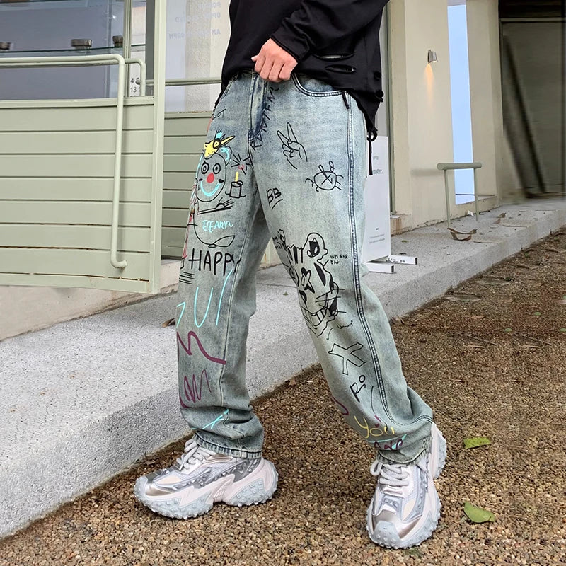 Jean Denim Graffiti