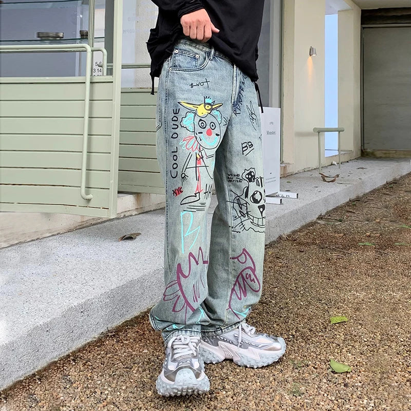 Jean Denim Graffiti